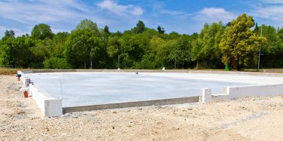 Foundation Wall Pouring